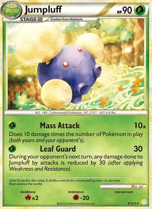 Jumpluff, HeartGold SoulSilver