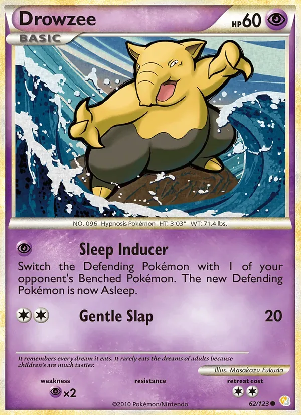 Drowzee, HeartGold SoulSilver