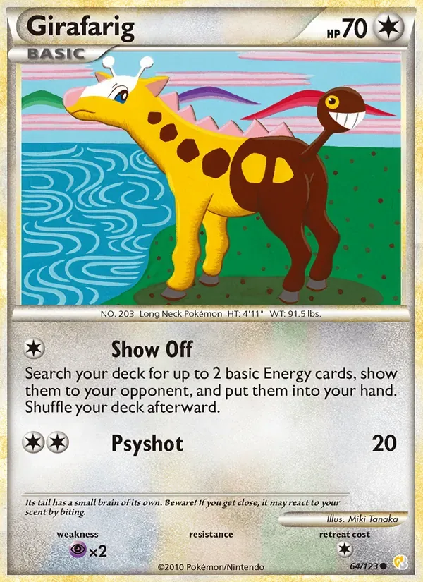 Girafarig, HeartGold SoulSilver