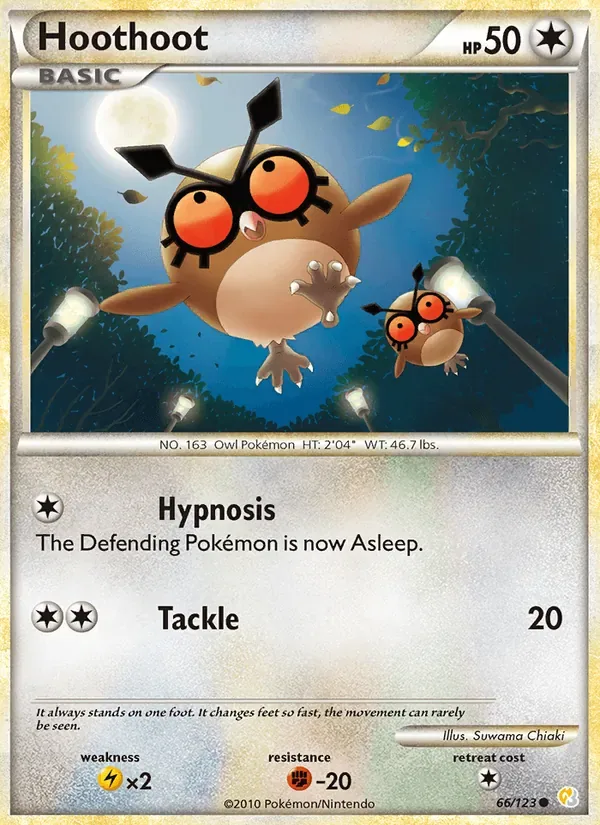 Hoothoot, HeartGold SoulSilver
