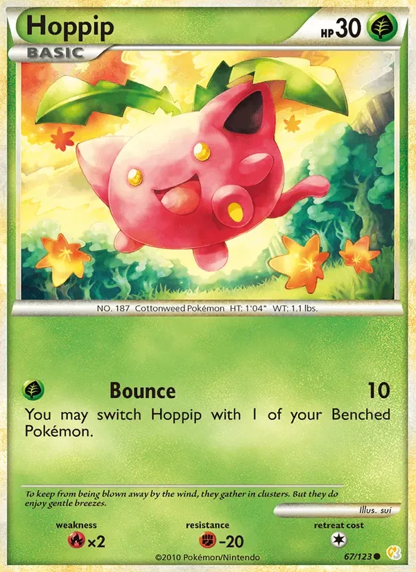 Hoppip, HeartGold SoulSilver
