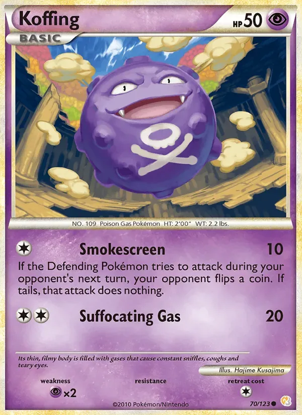Koffing, HeartGold SoulSilver