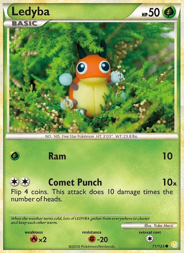 Ledyba, HeartGold SoulSilver