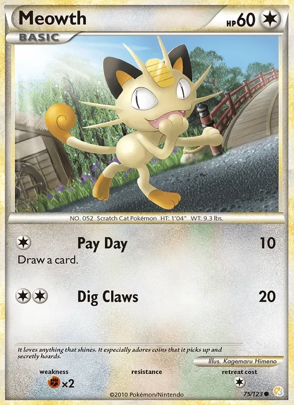Meowth, HeartGold SoulSilver