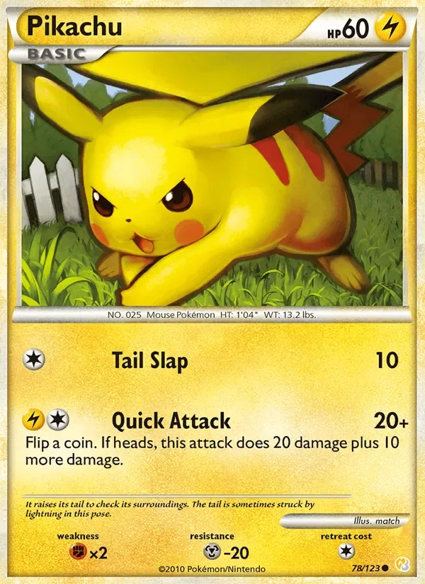 Pikachu, HeartGold SoulSilver