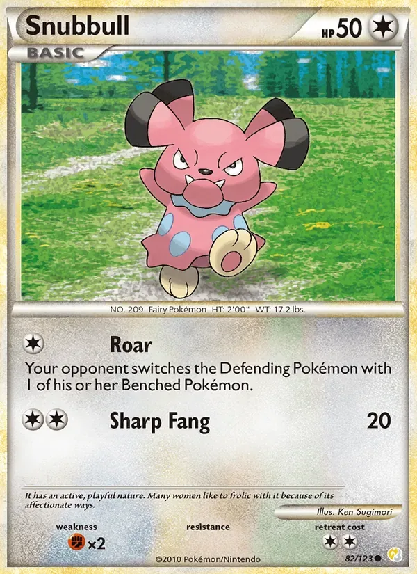 Snubbull, HeartGold SoulSilver