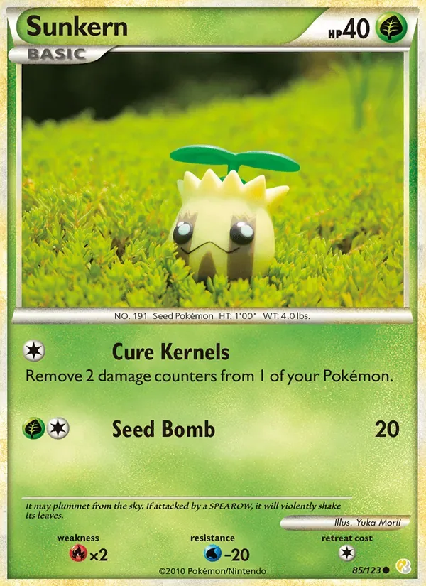 Sunkern, HeartGold SoulSilver