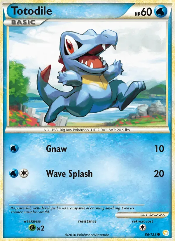 Totodile, HeartGold SoulSilver