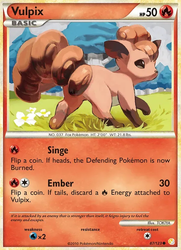 Vulpix, HeartGold SoulSilver