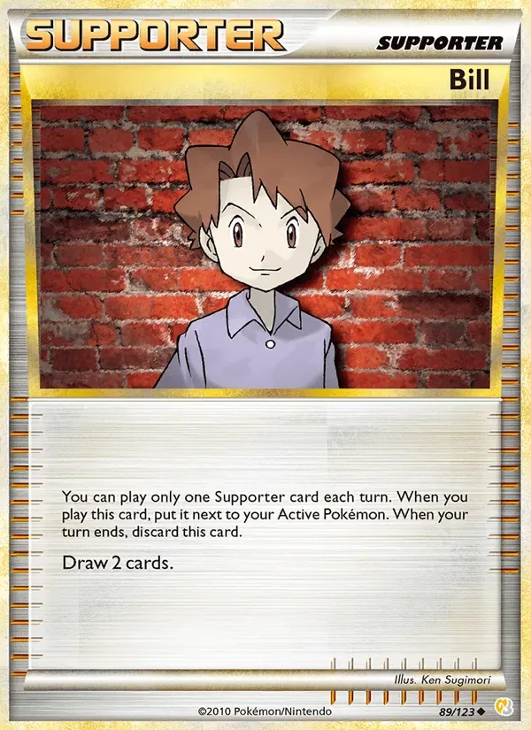 Bill, HeartGold SoulSilver
