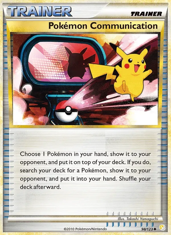 Pokémon Communication, HeartGold SoulSilver
