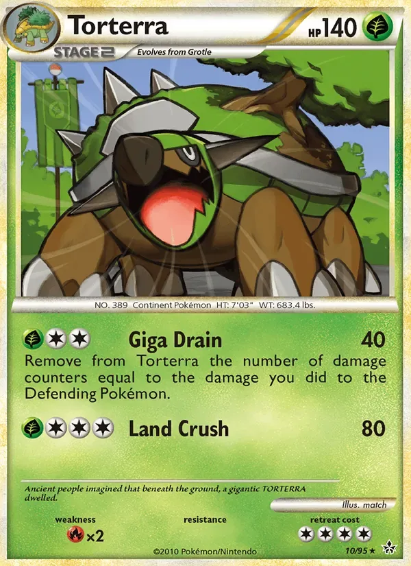 Torterra, Unleashed