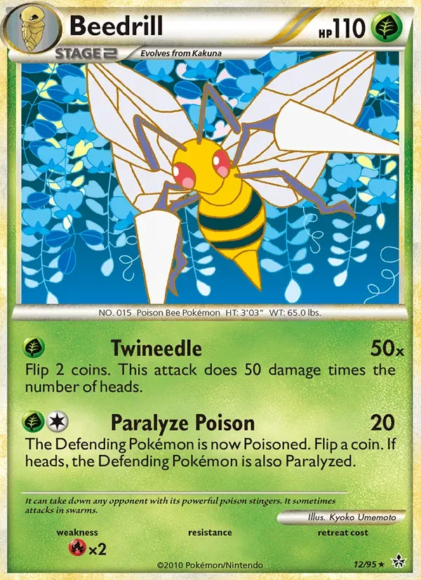Beedrill, Unleashed