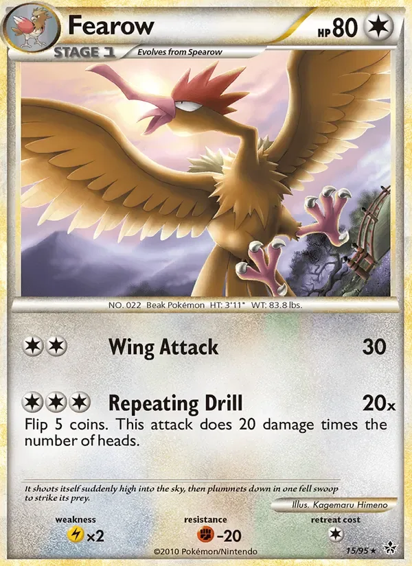 Fearow, Unleashed
