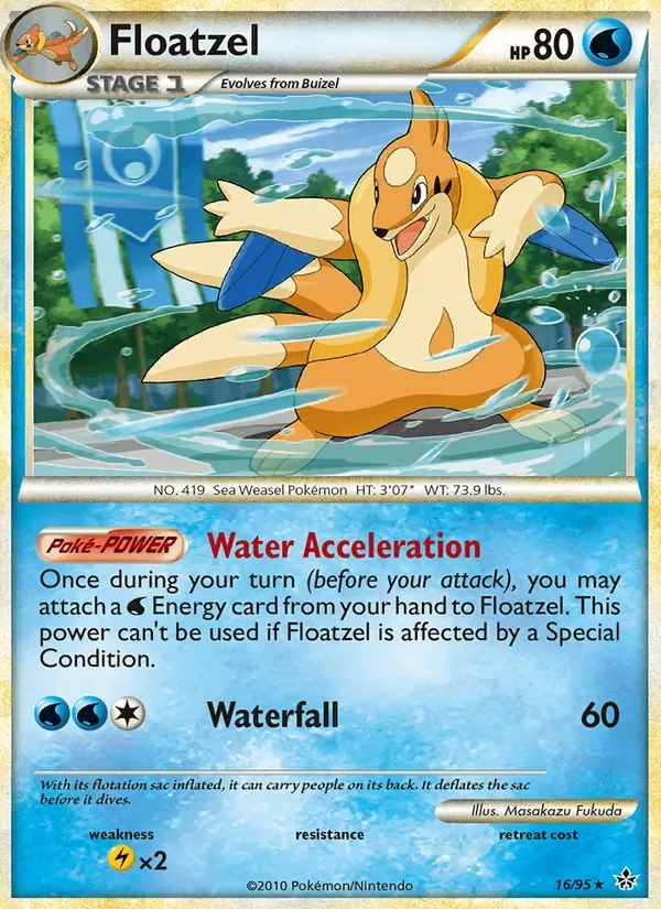 Floatzel, Unleashed