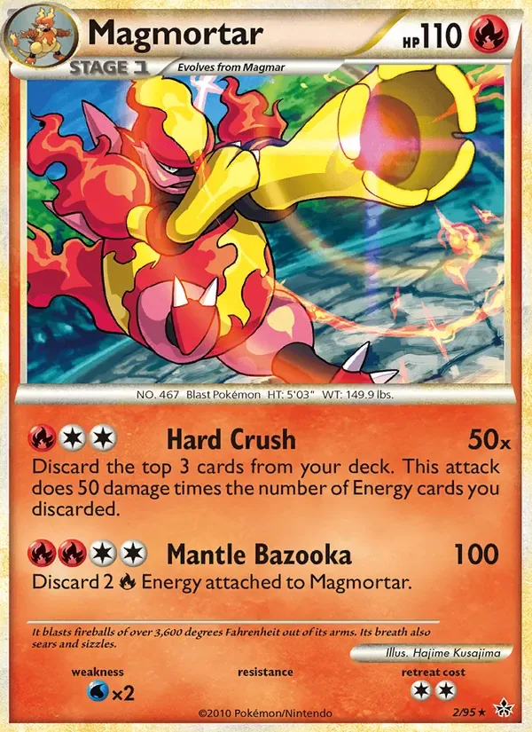 Magmortar, Unleashed