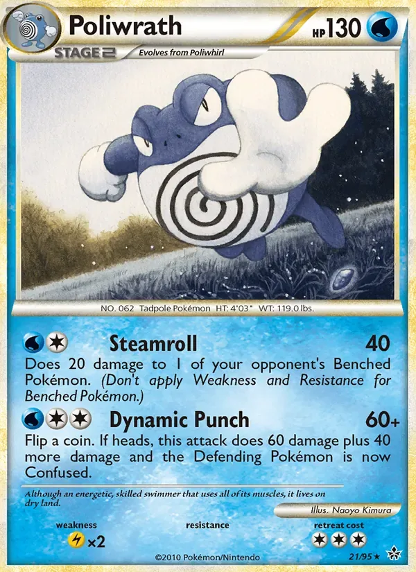 Poliwrath, Unleashed