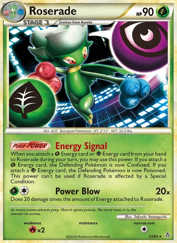 Roserade, Unleashed