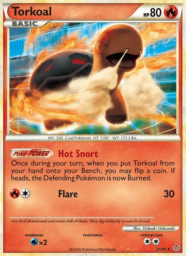 Torkoal, Unleashed