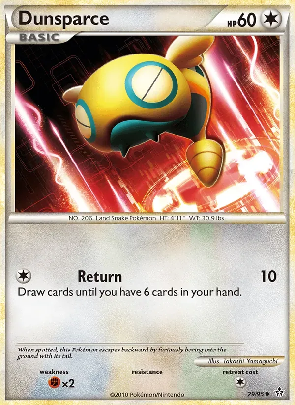 Dunsparce, Unleashed