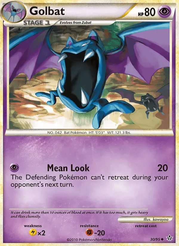 Golbat, Unleashed