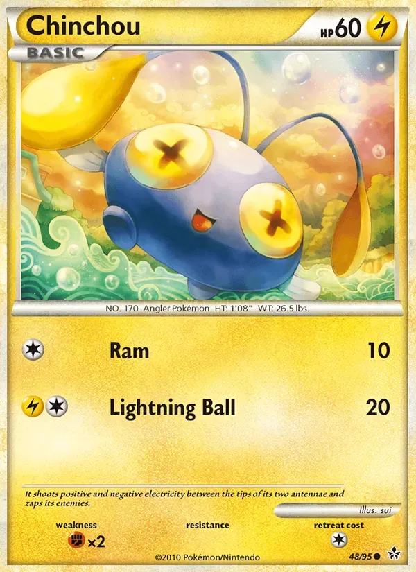Chinchou, Unleashed