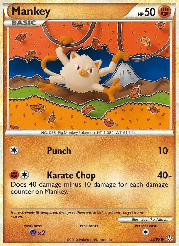 Mankey, Unleashed