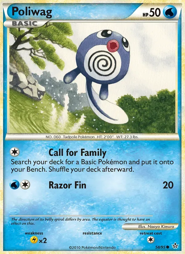 Poliwag, Unleashed