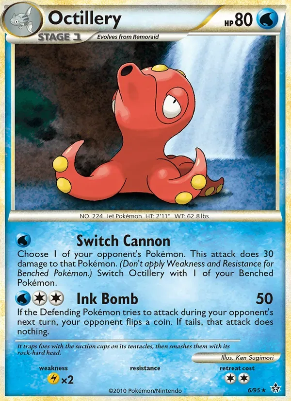 Octillery, Unleashed