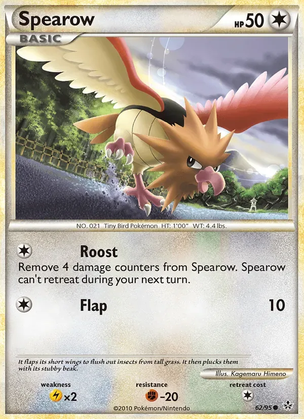 Spearow, Unleashed