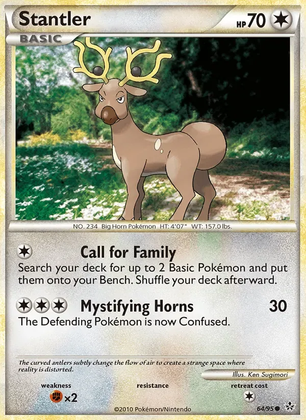 Stantler, Unleashed