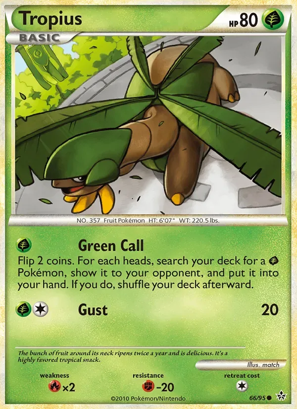 Tropius, Unleashed