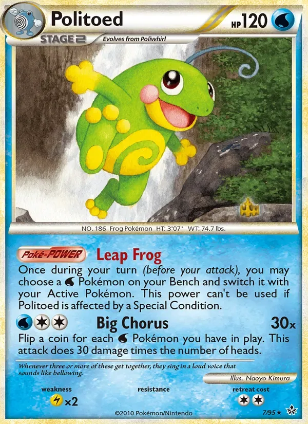 Politoed, Unleashed
