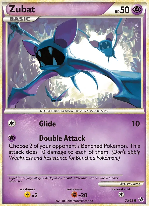 Zubat, Unleashed