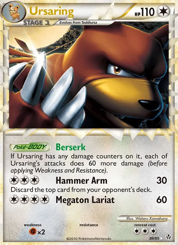 Ursaring, Unleashed