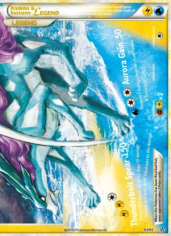 Raikou & Suicune LEGEND, Unleashed