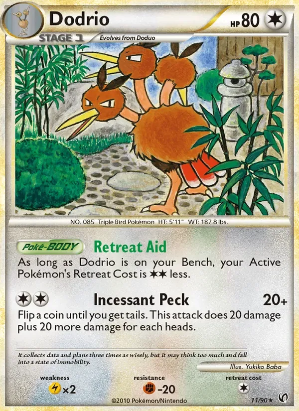 Dodrio, Undaunted