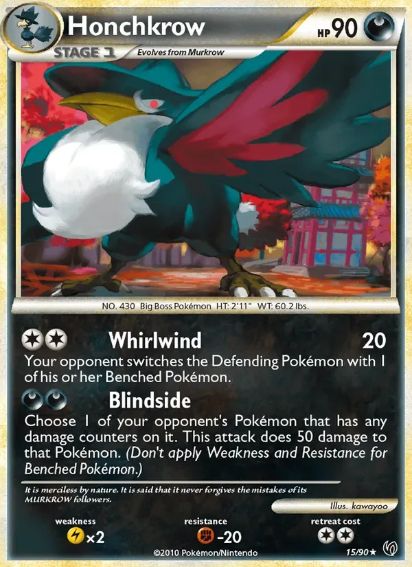Honchkrow, Undaunted