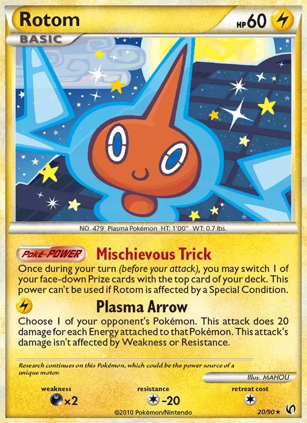 Rotom, Undaunted