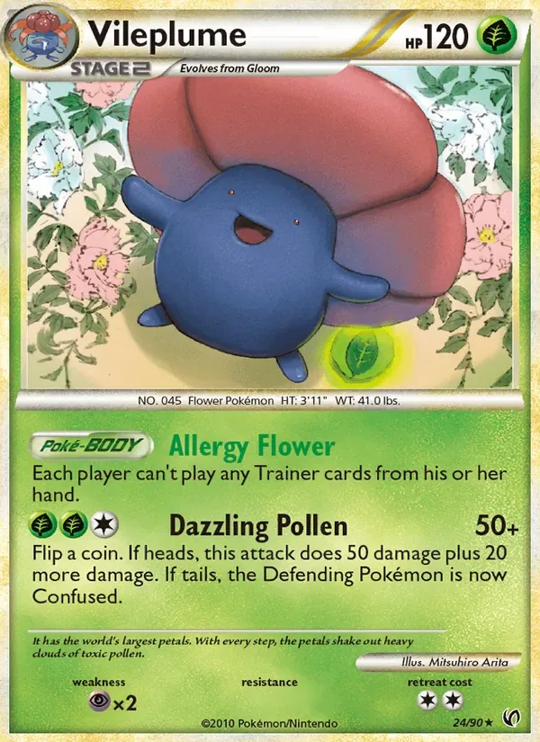 Vileplume, Undaunted