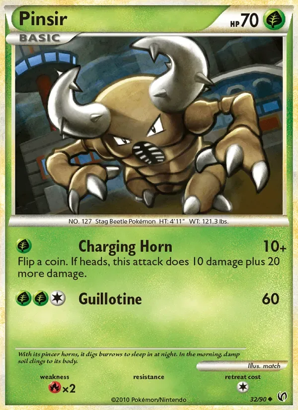Pinsir, Undaunted