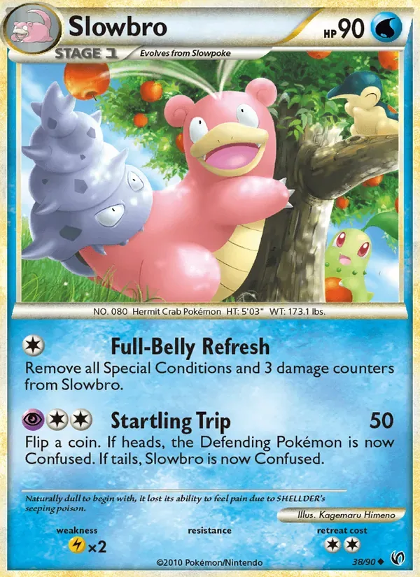 Slowbro, Undaunted