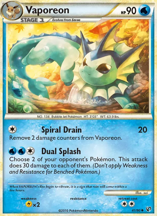 Vaporeon, Undaunted