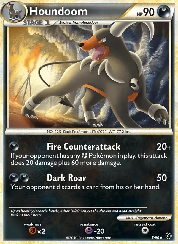 Houndoom, Undaunted