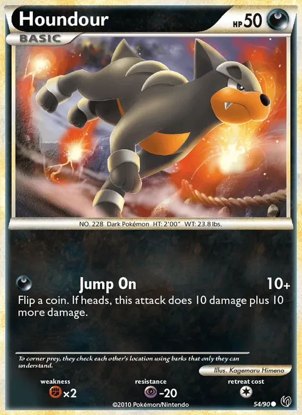 Houndour, Undaunted