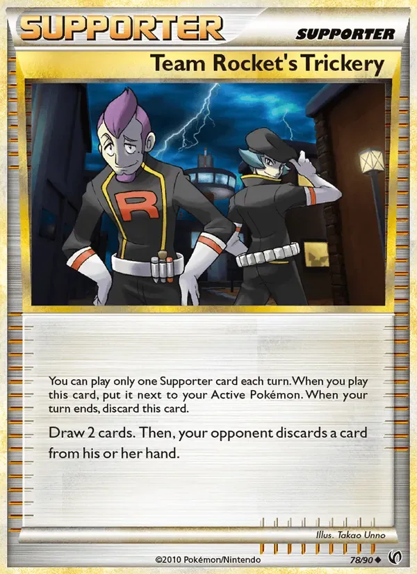 Team Rocket's Trickery, Undaunted