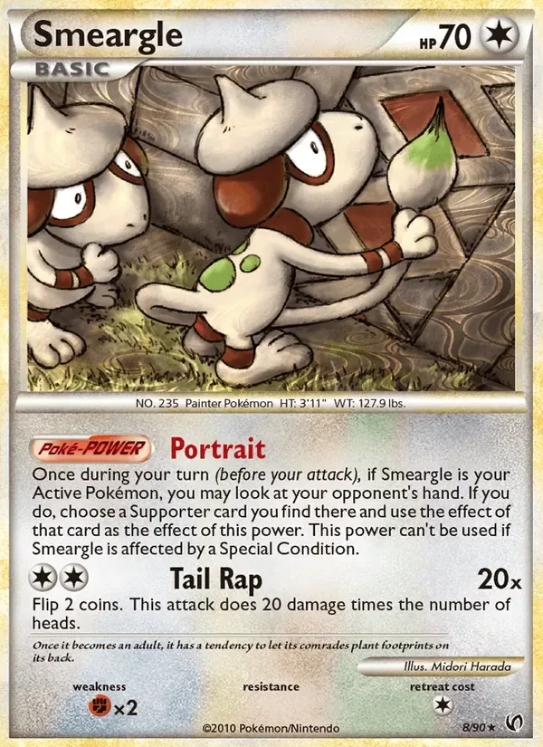 Smeargle, Undaunted