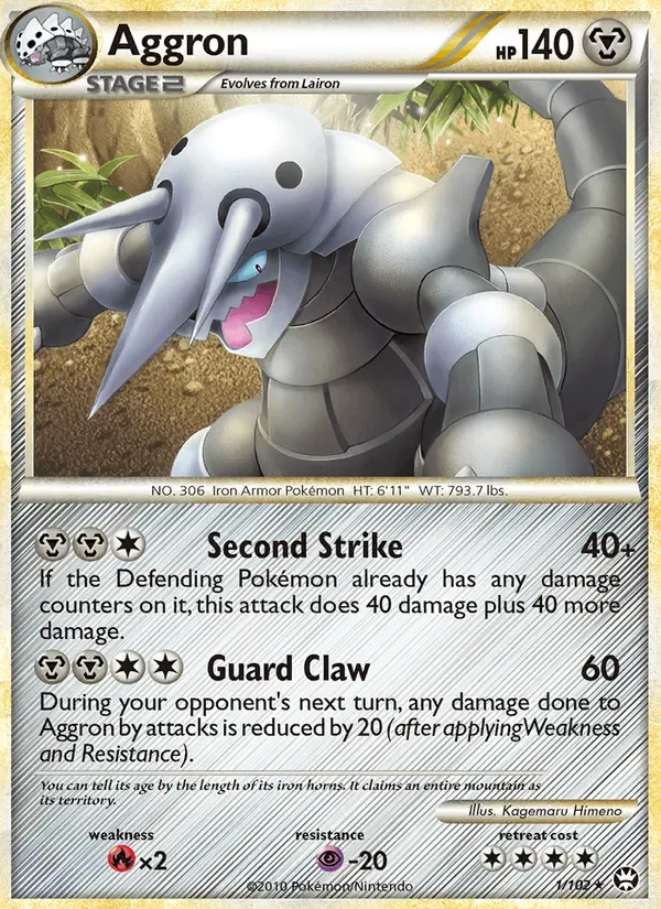 Aggron, Triumphant