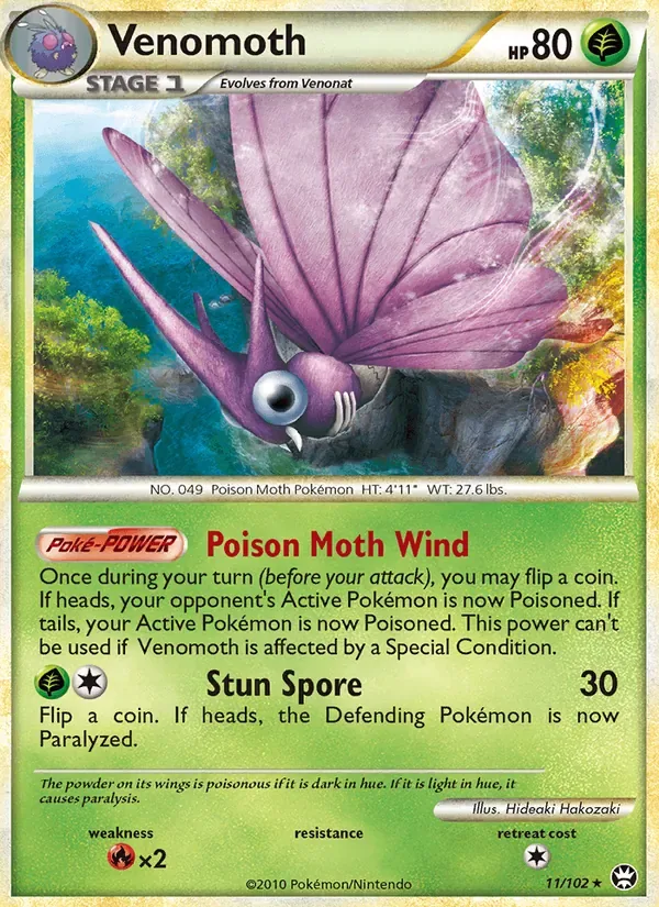 Venomoth, Triumphant