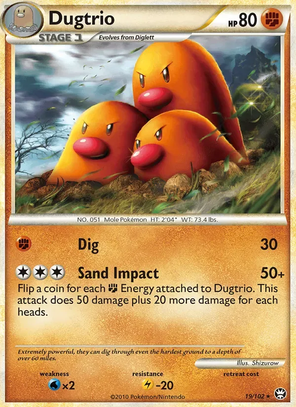 Dugtrio, Triumphant